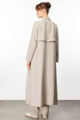 MİCCA İPEKÇE DOKULU PANTOLON TAKIM TAŞ - 2