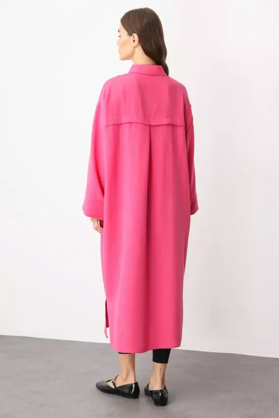 MİCCA İPEKÇE KUMAŞ SPOR KAP PEMBE - 4