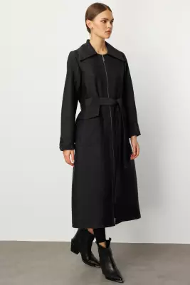 MİCCA JAKAR KAPİTONE DETAY TRENÇ - 1