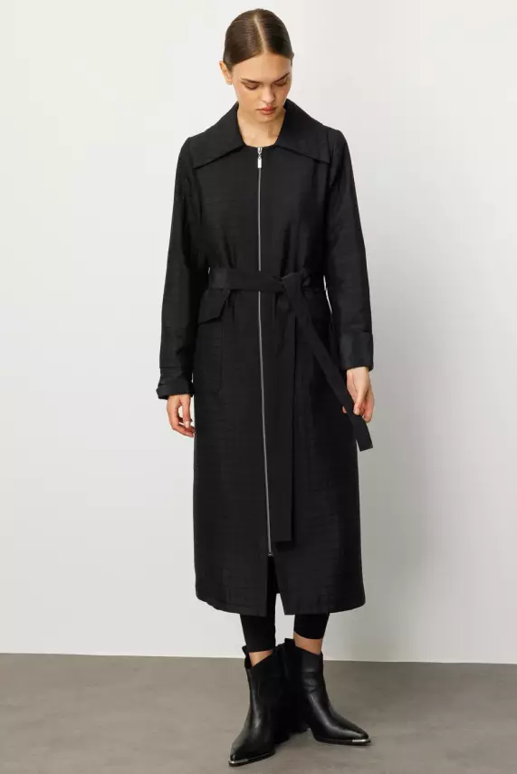 MİCCA JAKAR KAPİTONE DETAY TRENÇ - 5