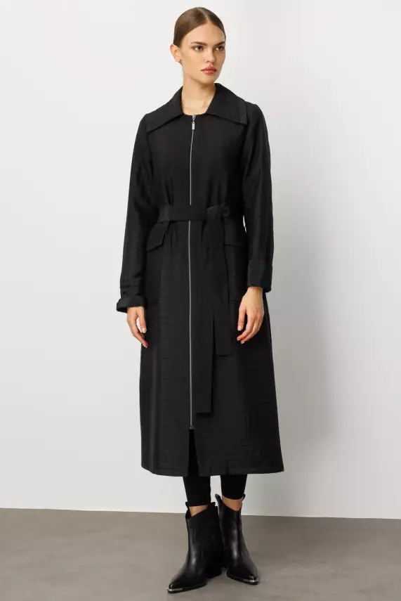 MİCCA JAKAR KAPİTONE DETAY TRENÇ - 6