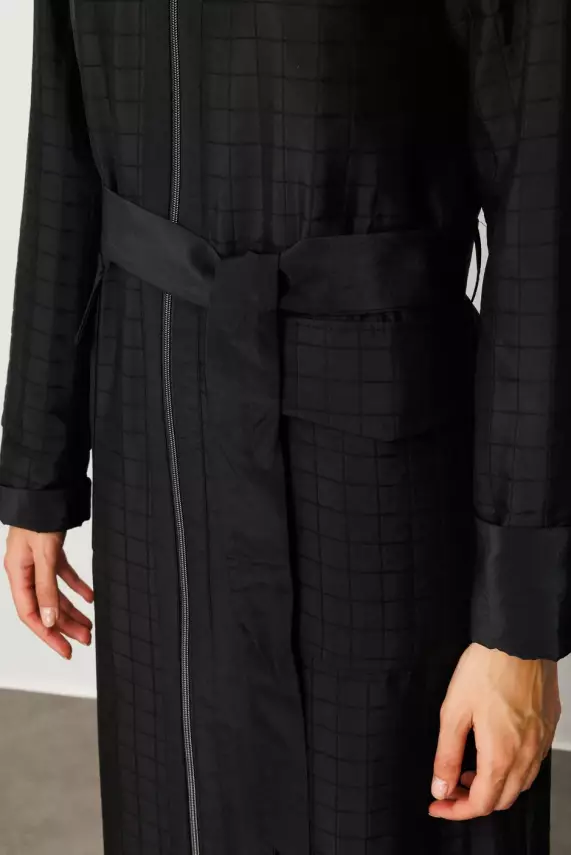 MİCCA JAKAR KAPİTONE DETAY TRENÇ - 7