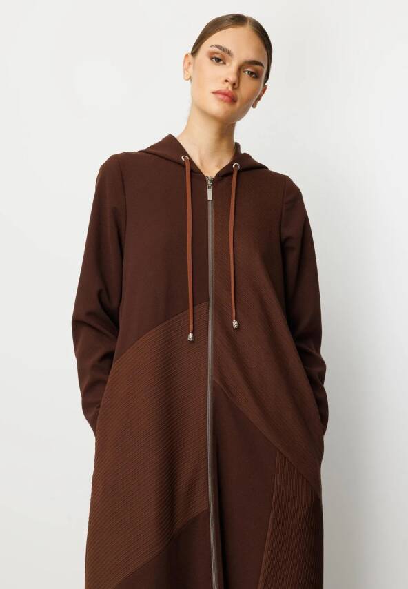 MİCCA OTTO KUMAŞ ASTARLI SPOR KAP KAHVERENGİ - 4