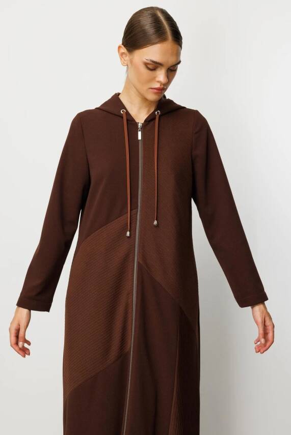 MİCCA OTTO KUMAŞ ASTARLI SPOR KAP KAHVERENGİ - 6