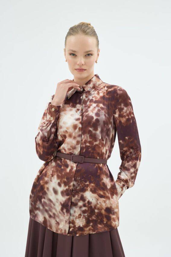 SENNA GİGİ DESENLİ GÖMLEK - 1