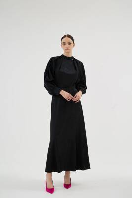 SENNA MARİPOSA ELBİSE SİYAH - 1